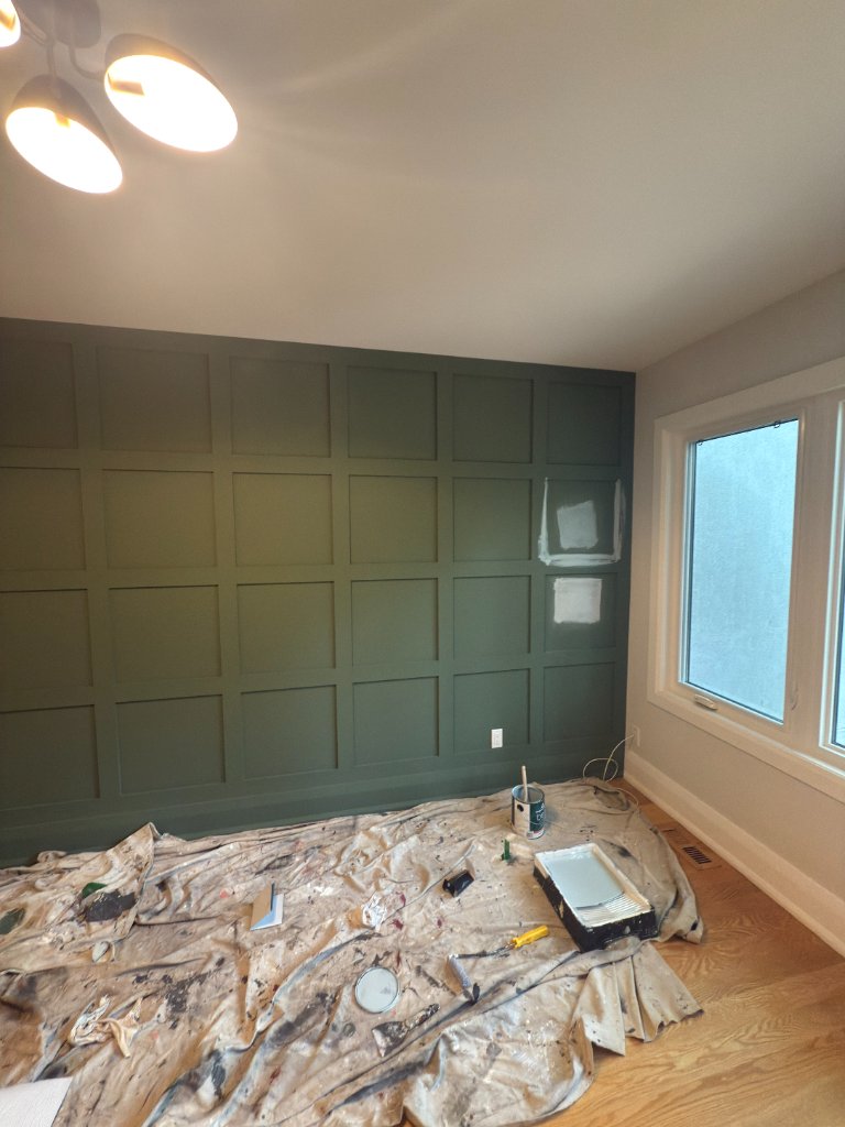 Interior hallway painting in Toronto