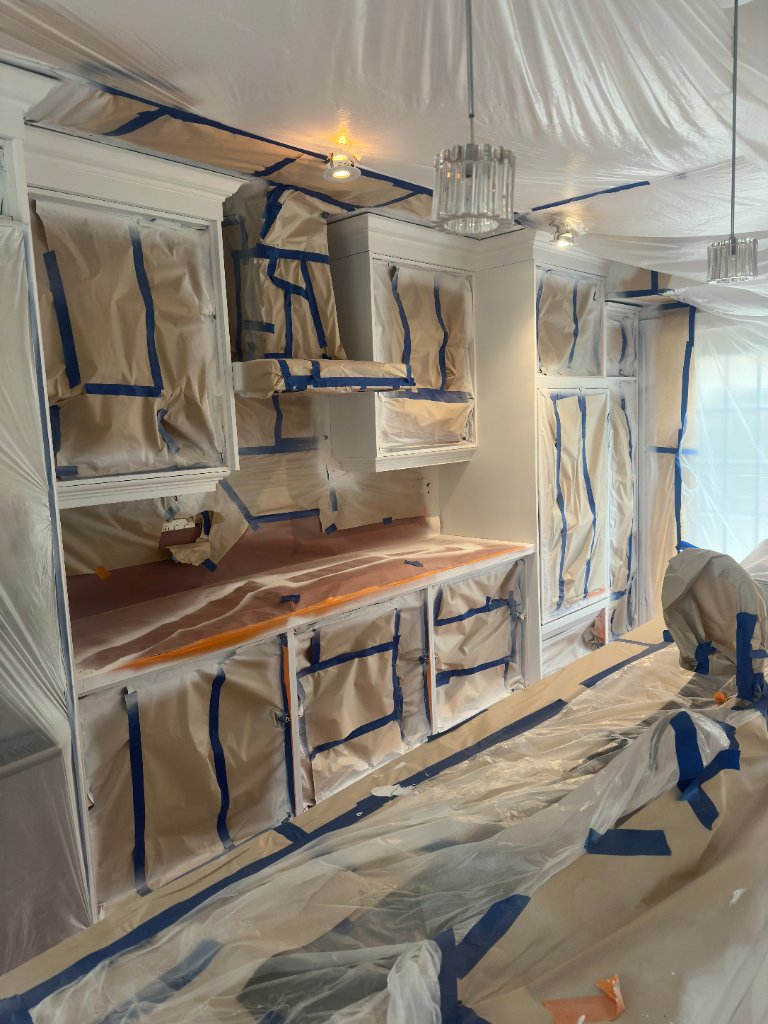 Cabinet painting and refinishing in Toronto